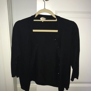 Kate Spade black cardigan